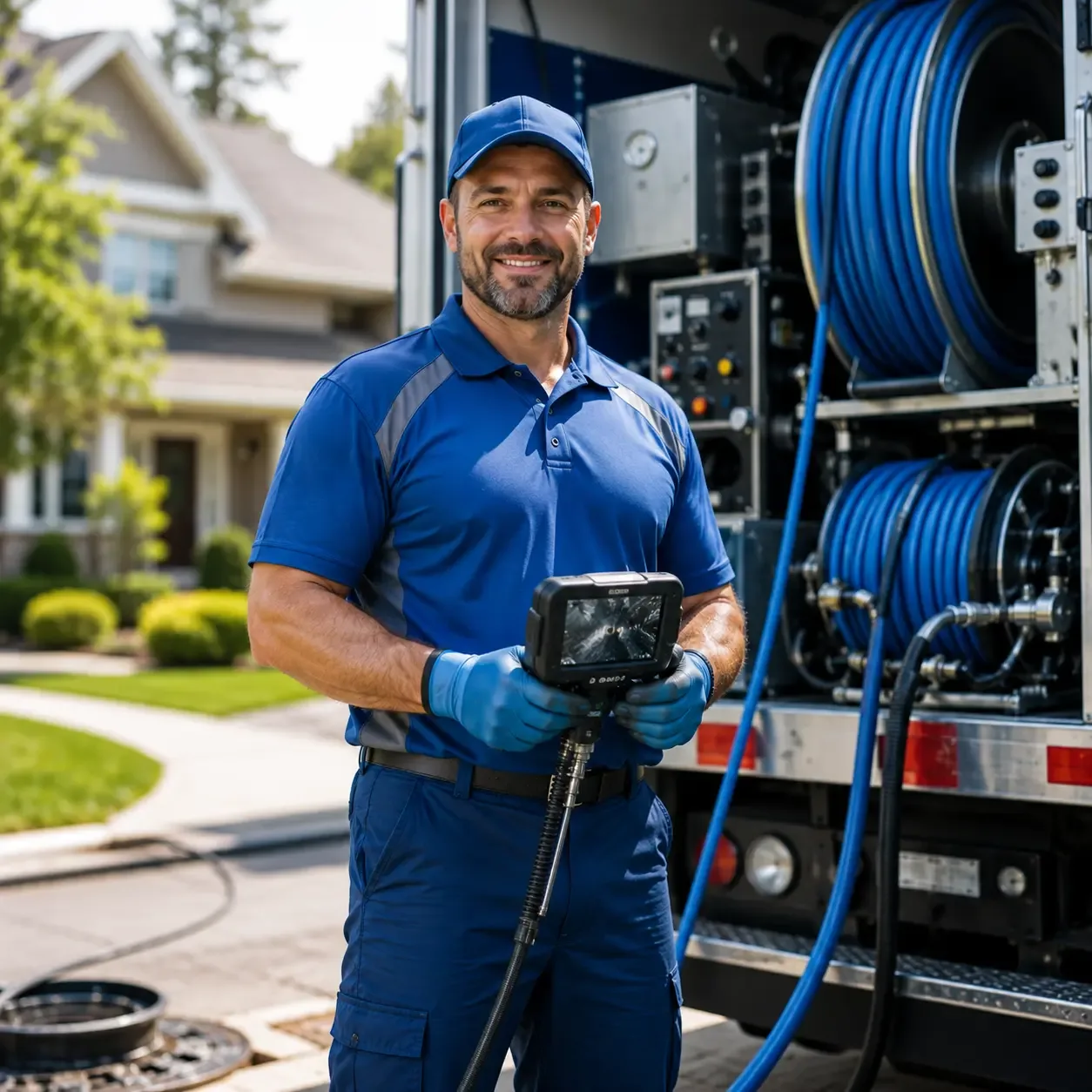 Local outdoor drain cleaning specialists in Monterey, IN